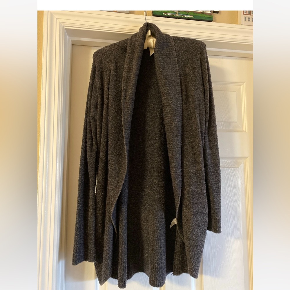 Barefoot Dreams Cozy Chic Lite Circle Cardigan, Size XS/S, Mineral